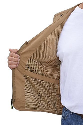 Outdoor-Fly-Fishing-Vest-with-16-Pockets-Breathable-active-wear-Jacket-for-Fishing-Photography-Sports-Hiking-Cycling-and-Hunting-Lightweight-Mesh-Fabric-great-to-hold-all-your-Gear Outdoor-Fly-Fishing-Vest-with-16-Pockets-Breathable-active-wear-Jacket-for-Fishing-Photography-Sports-Hiking-Cycling-and-Hunting-Lightweight-Mesh-Fabric-great-to-hold-all-your-Gear