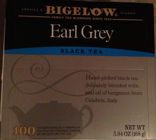 Biglow Earl Grey Black Tea 100 bags