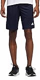 adidas Mens 3 Stripe Shorts with Zipper Pockets