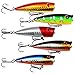 A-SZCXTOP Fishing Lures Topwater Floating Popper Poper Lure Hooks Bait Bass Crankbait