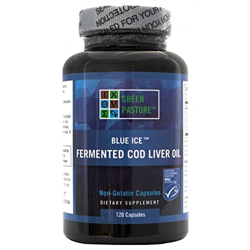 Green Pasture Fermented Cod Liver Oil (120 Veg Capsules) Buy Online in