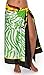 Tattoo Rasta Lion Hawaii Sarong Pareo BeachWrap Swimsuit Coverup Red/ Yellow/ Green/ Black