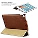 icarercase iPad Pro 10.5 Case, Genuine Leather Case Folio Flip Smart Cover Auto Wake/Sleep Function [Magnetic Closure] Kickstand for Apple iPad Pro 10.5 2017 Brown