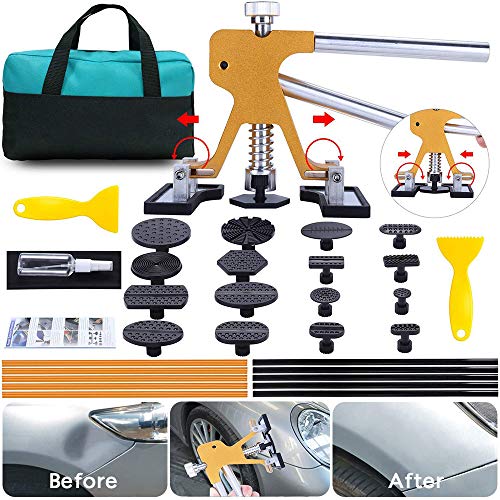 Super PDR Paintless Dent Repair Kit – Hail Damage Puller Tools For Cars