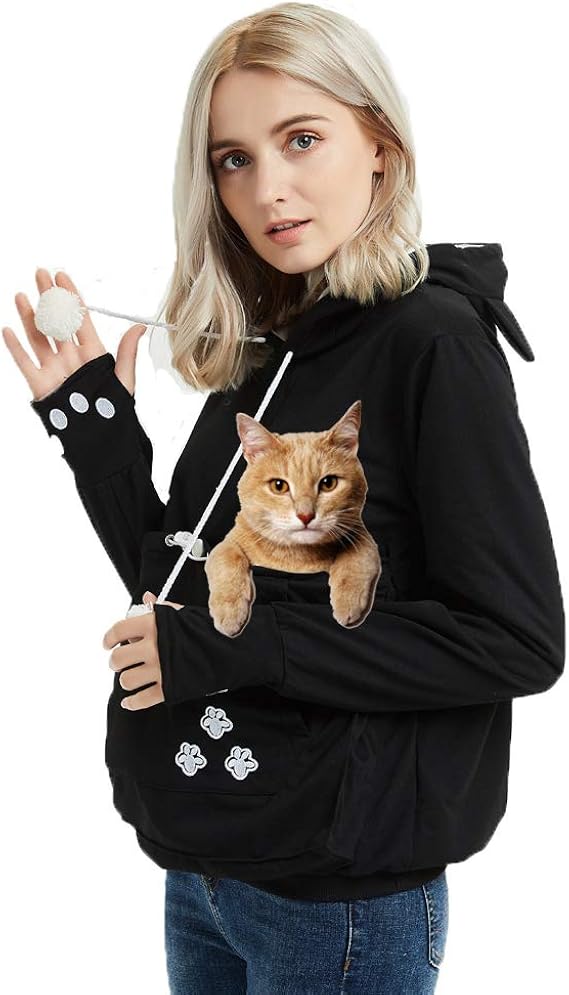 cat pouch hoodie amazon