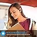 Bluetooth Earphones, IPX7 Waterproof Sport Wireless Headphones,HiFi Stereo in-Ear Headphones,Secure Fit for Running Jogging Hiking,Built-in Noise Cancelling Mic,Case (7-9Hrs)