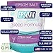 Epsoak Epsom Salt Sleep Formula 2 lbs. – Lavender Bath Salts, Sleep Well & Relax with Epsom Salt & 100% Natural Lavender Essential Oilthumb 1