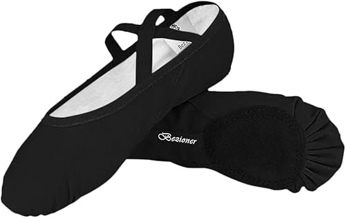 kids black ballet shoes