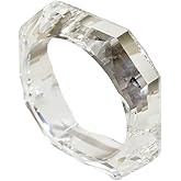 Zian Colorful Irregular Acrylic Resin Bangle Bracelet for Women Chunky Wide Geometric Acetate Plate Plastic Bracelet Wristbands Statement Cool Jewelry Gift