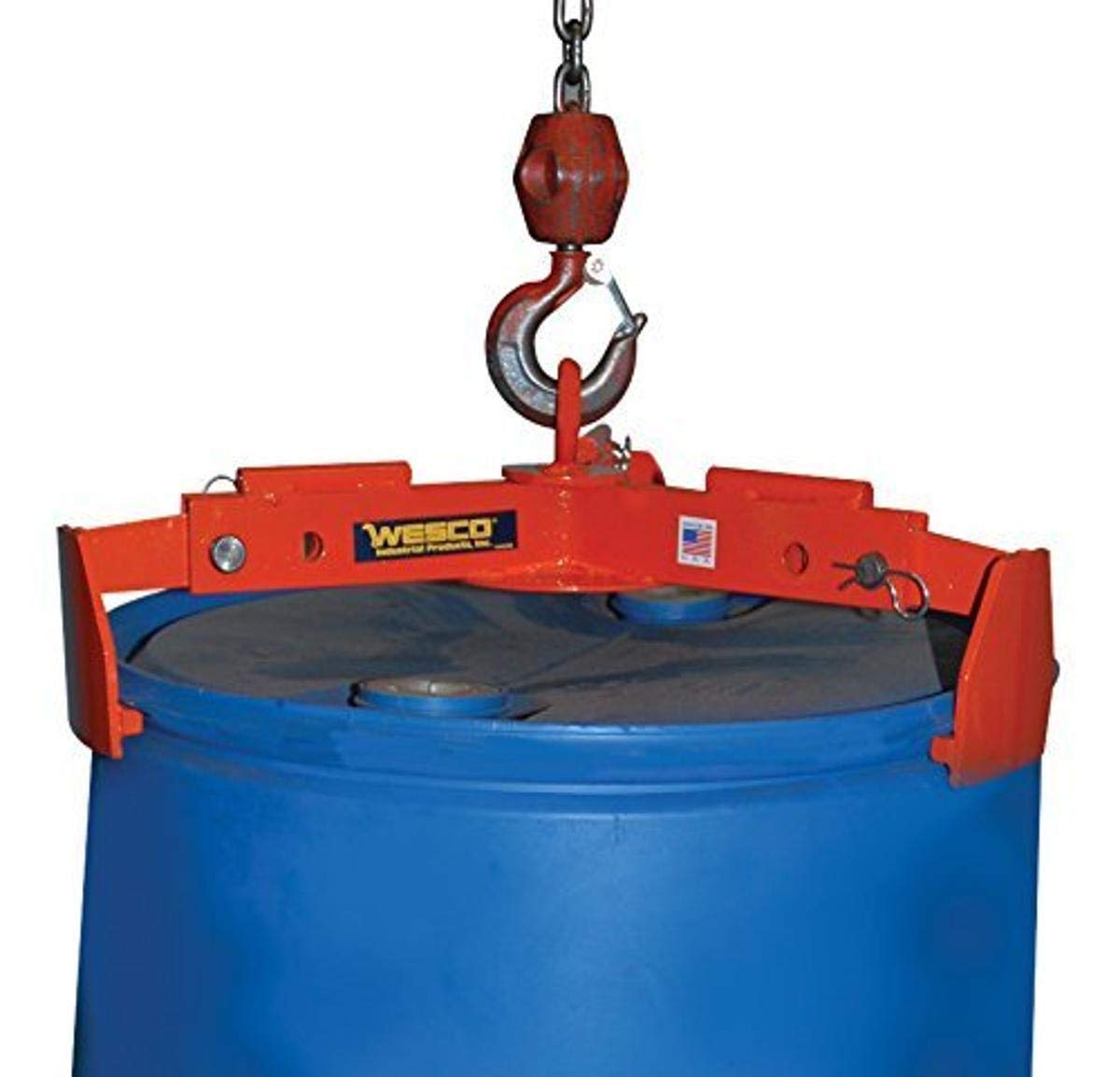 Wesco Industrial Products 240062 Universal Drum Lifter, 1,000lb