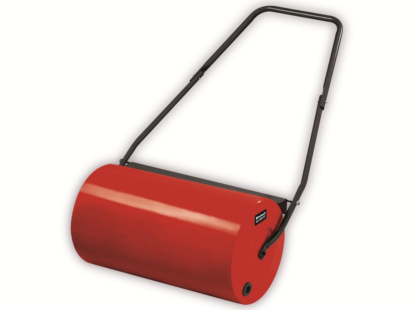 Einhell Garden Roller For Lawns, 57cm Wide, Heavy Duty Coated Metal 46L Drum, Sand or Water Filled Grass Roller, Lawn Roller For Smooth, Bump Free Grass GC-GR 57