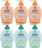 Softsoap Antibacterial Liquid Hand Soap with Moisturizers, 7.5 Oz Pump (Pack of 6) (Crisp Clean & Fresh Citrus)