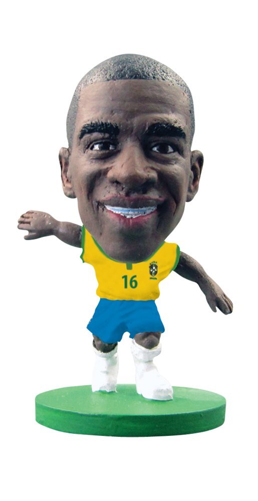 SoccerStarz Brazil International Figurine Blister Pack Featuring Ramires Home Kit, 77012