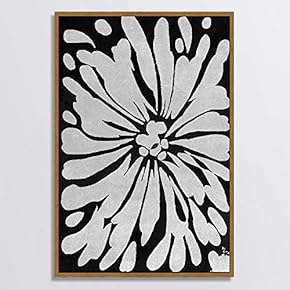 signwin Framed Canvas Wall Art Black and White...