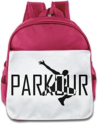 Hotgifts Parkour Cool Toddler School Bag Backpack For 1-6 Years Old Pink