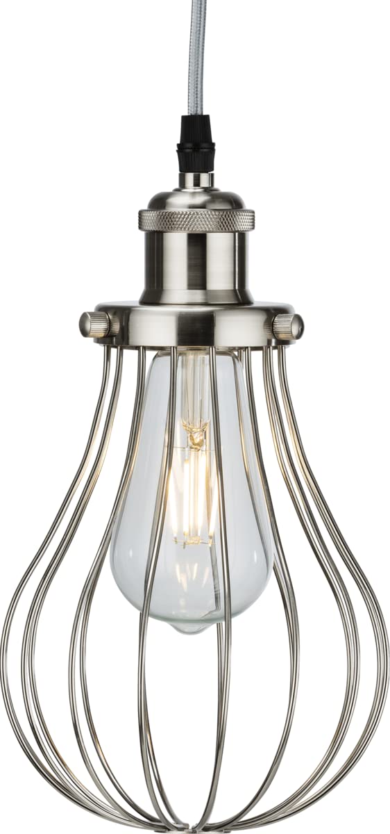 Pendant Cage - Brushed Chrome