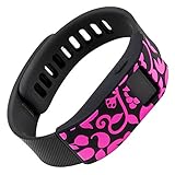 French Bull - Fitbit Charge/Fitbit Charge HR Slim Designer Sleeve - Band Cover (Pink)