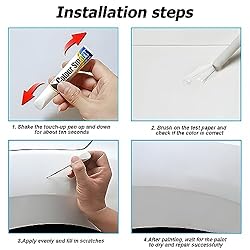 BESULEN Touch Up Paint for Car, Two-In-One Fill