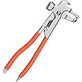 Vkinman Wheel Weight Hammer Pliers, Balancing Weights, Tire Weight Removal Tool for Auto Car SUV Off-Road Pickup Truck(Orange