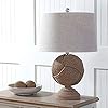 JONATHAN Y JYL1005A Monkey's Fist 24" Knotted Rope LED Table Lamp Cottage,Coastal,Rustic for Bedroom, Living Room, Office, College Dorm, Coffee Table, Bookcase, Brown