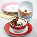 Cake Boss Serveware 4-Piece Porcelain Ice Cream Bowl Set, 