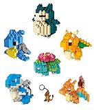 Pokemon Nanoblock Micro Building Blocks. The GO Gym Battle Set.