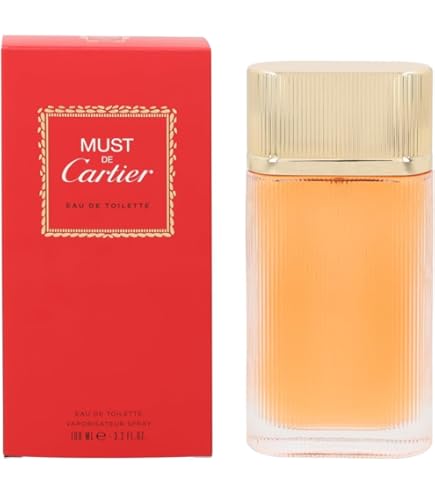 Amazon.com : Cartier Must De Cartier Eau De Toilette Spray 3.3 Oz