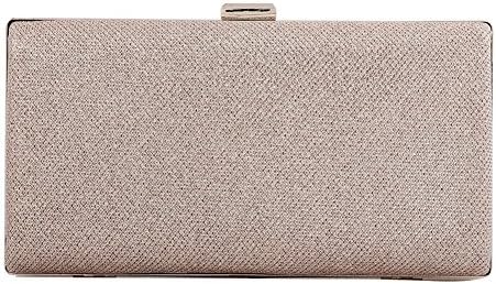 Clutch Purse Evening Bags For Women – Rhinestone Clutch Bags Wedding party Purse Bridal Handbags Prom Bags (Champagne)