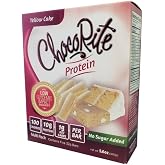 ChocoRite Protein Bars in Yellow Cake Flavor Healthy Chocolate Keto Snacks with Protein &mdash; 1g Sugar and Low Carbs &mdash; Multi Pack Box (5 Bars x 32grams) - 784