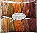 Hand Dyed Superfine Merino Tencel Roving for Spinning and Felting. 5oz, Harvest