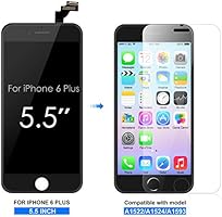 Buture For Iphone 6 Plus Screen Replacement 5 5 Lcd Digitizer Touch Screen Assembly With 3d Touch Repair Tools Kits And Screen Protector Black Amazon Sg Electronics
