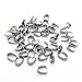 Stainless Steel Hook Pendant Clasps Pinch Clips Bail Pendants Jewelry Accessory 60pcs