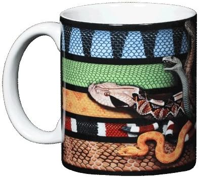 Venomous Snakes 11 Oz. Ceramic Coffee Mug or Tea Cup