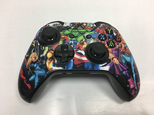 giZmoZ n gadgetZ Xbox One Console Marvel Skin Decal Vinal Sticker + 2 Xbox One Controller Skins & Kinect - Thumbnail 4