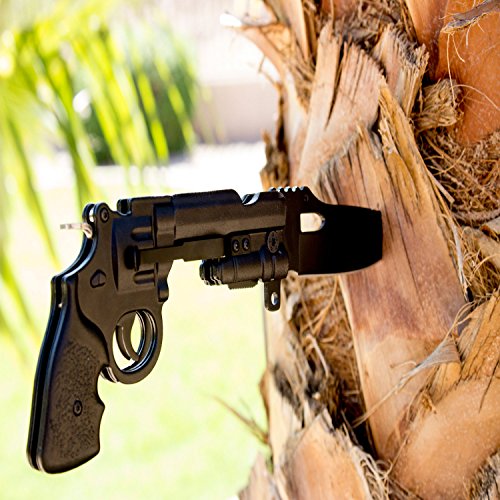 Best Black Pistol Knife for Gun Lovers Folding Model by Under Control Tactical - Cool Gift For Your Husband, Wife, or Yourself!!
