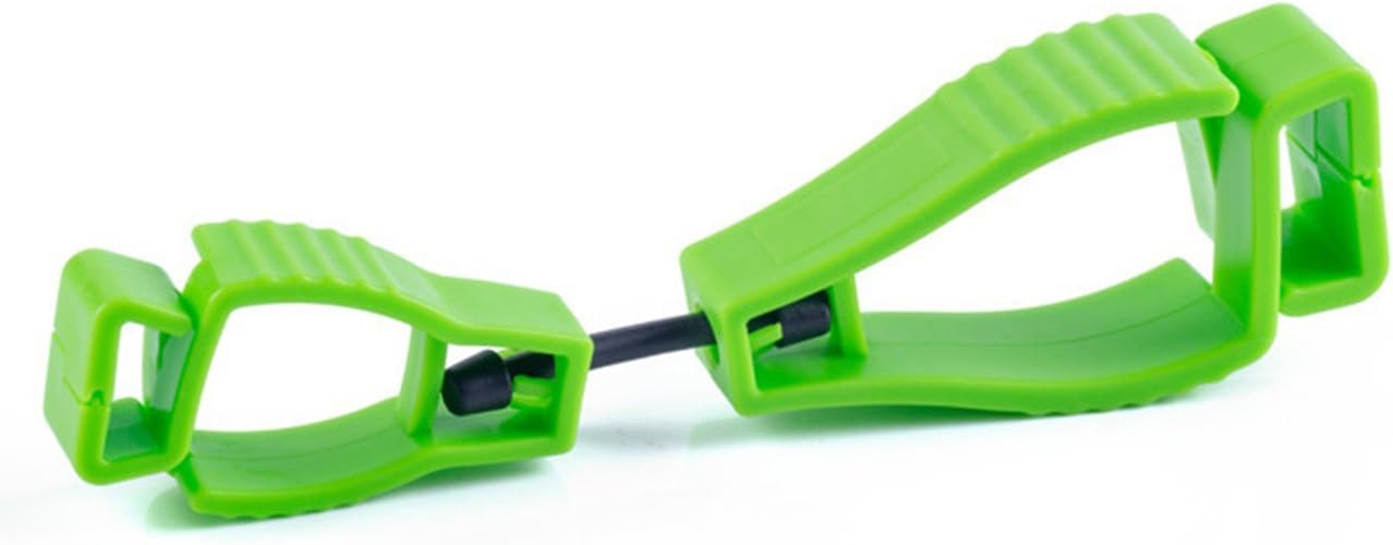 Glove Clip Holder Work Safety Clip Gloves Grabber Keeper (green)