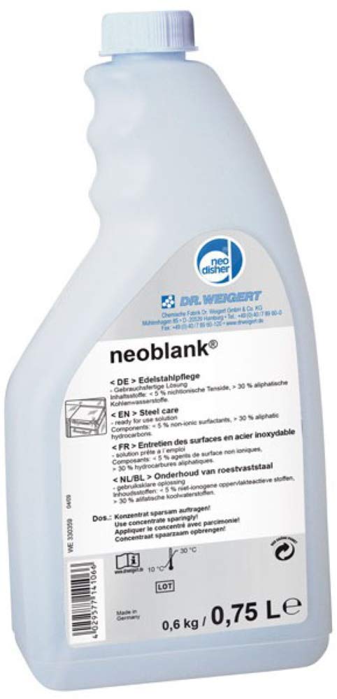 Neoblank Stainless Steel Care Lubricant 75 cl