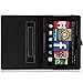 MoKo Case for Fire HD 7 2014 - Slim Folding Cover with Auto Wake / Sleep for Amazon Kindle Fire HD 7 Inch 4th Generation Tablet (Not Fits HD 7 2015), BLACK