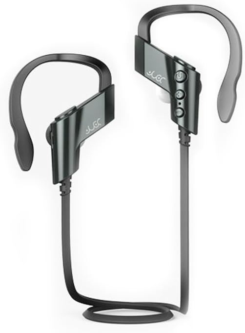 Amezon CMR,Wireless Sport Bluetooth Headphones Headset,With Microphone Fashion Speech Control Stereo Earphones,For iphone Samsung HTC LG and Other Bluetooth Devices(Pewter)