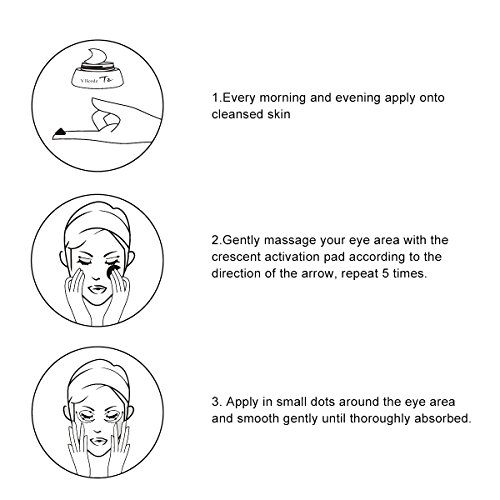 VIIcode T2O3.0 Oxygen Eye Cream For Dark Circles Puffiness Wrinkles Fine Lines Firmness Bags Crow's Feet 5 ml