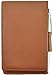 Royce Journalist-Style Leather Flip Notepad, Tan