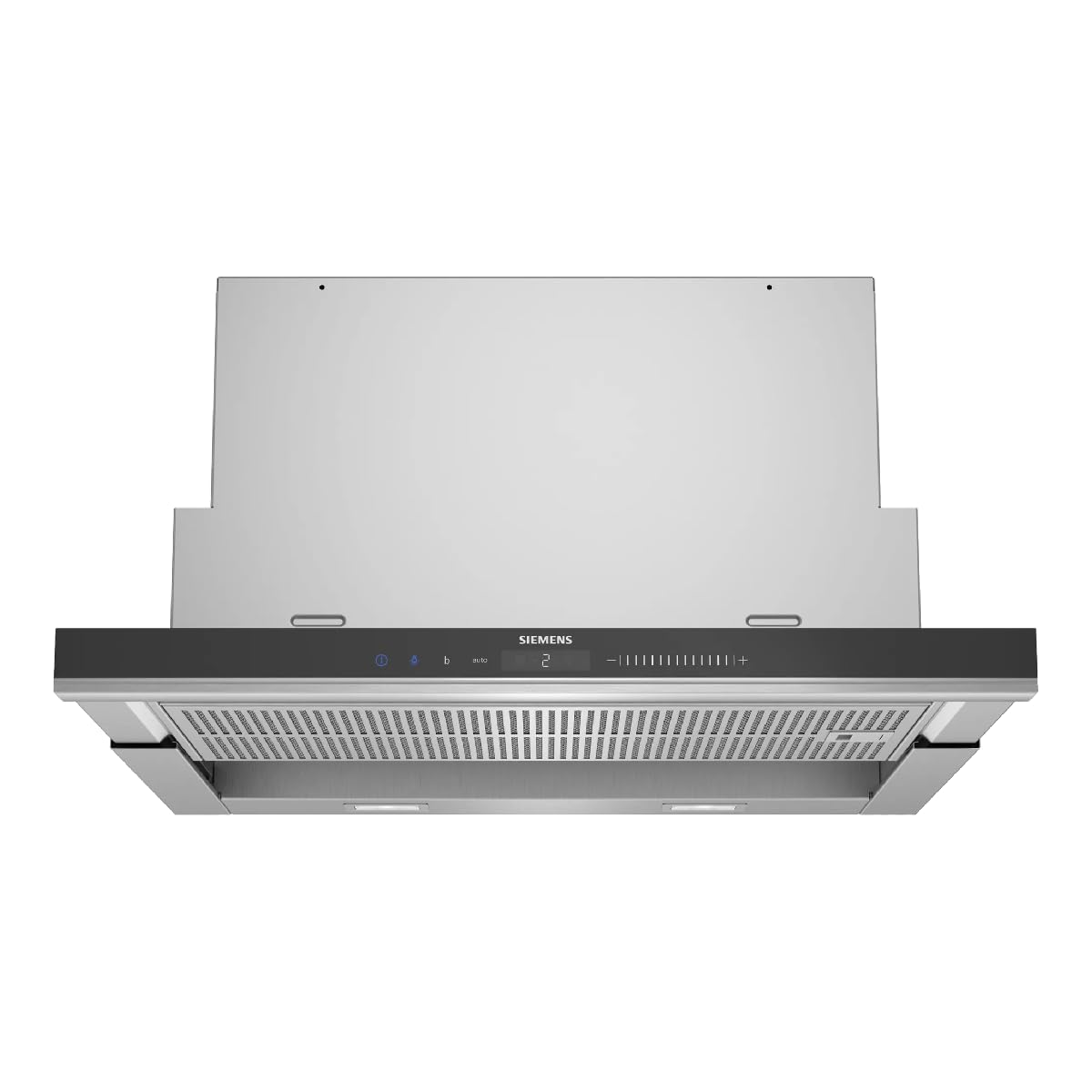 Siemens LI69SA684 iQ700 Flachschirmhaube, 60 cm, Made in Germany, iQdrive-Motor, Luftgütesensor, LED-Beleuchtung, touchControl, Edelstahl