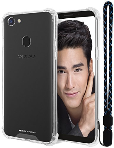 Oppo f5 case, mercury [air cushion] crystal clear hybri…