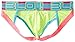 Andrew Christian Men's Blow Jock Thong with Almost Naked, Neon Yellow, X-Large