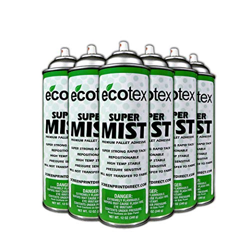 CHEAP Ecotex Super Mist Premium Pallet Adhesive For Screen Printing