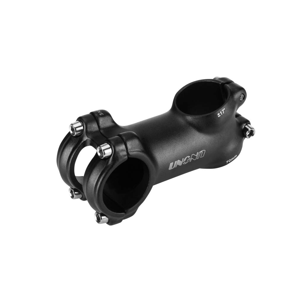 BESNIN Bike Stem mtb Stem 17 Degree Handlebar Stem 31.8mm Mountain Bike Stem 70mm Road Bike Stem for Cycling(Aluminum Alloy)