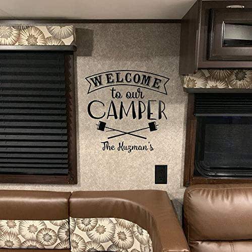 to our Camper Custom RV Camping Decal 11004