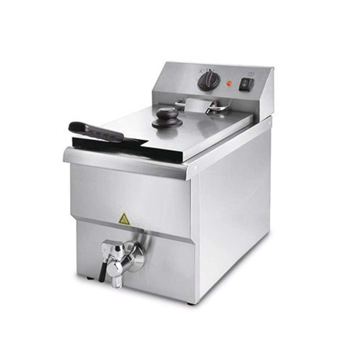 Freidora eléctrica profesional con purgador de grasa, 8 ...