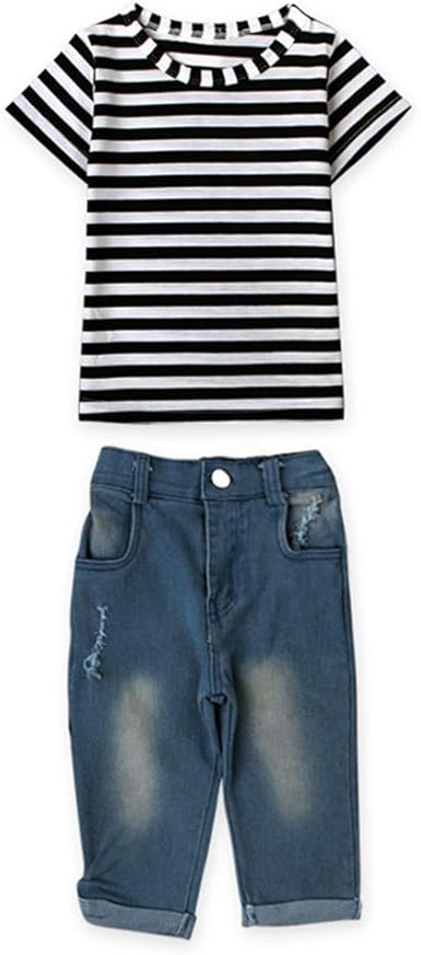 striped jeans for girl