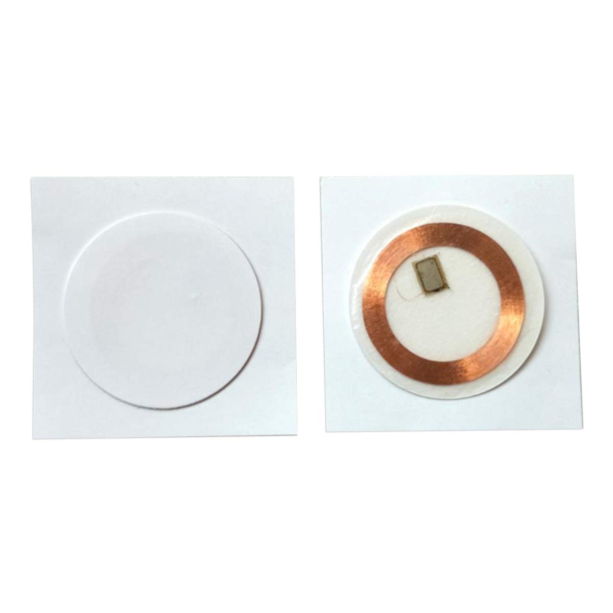 125KHZ EM4100 RFID Soft Paper Sticker Dia 30mm Read Only (Pack of 10)